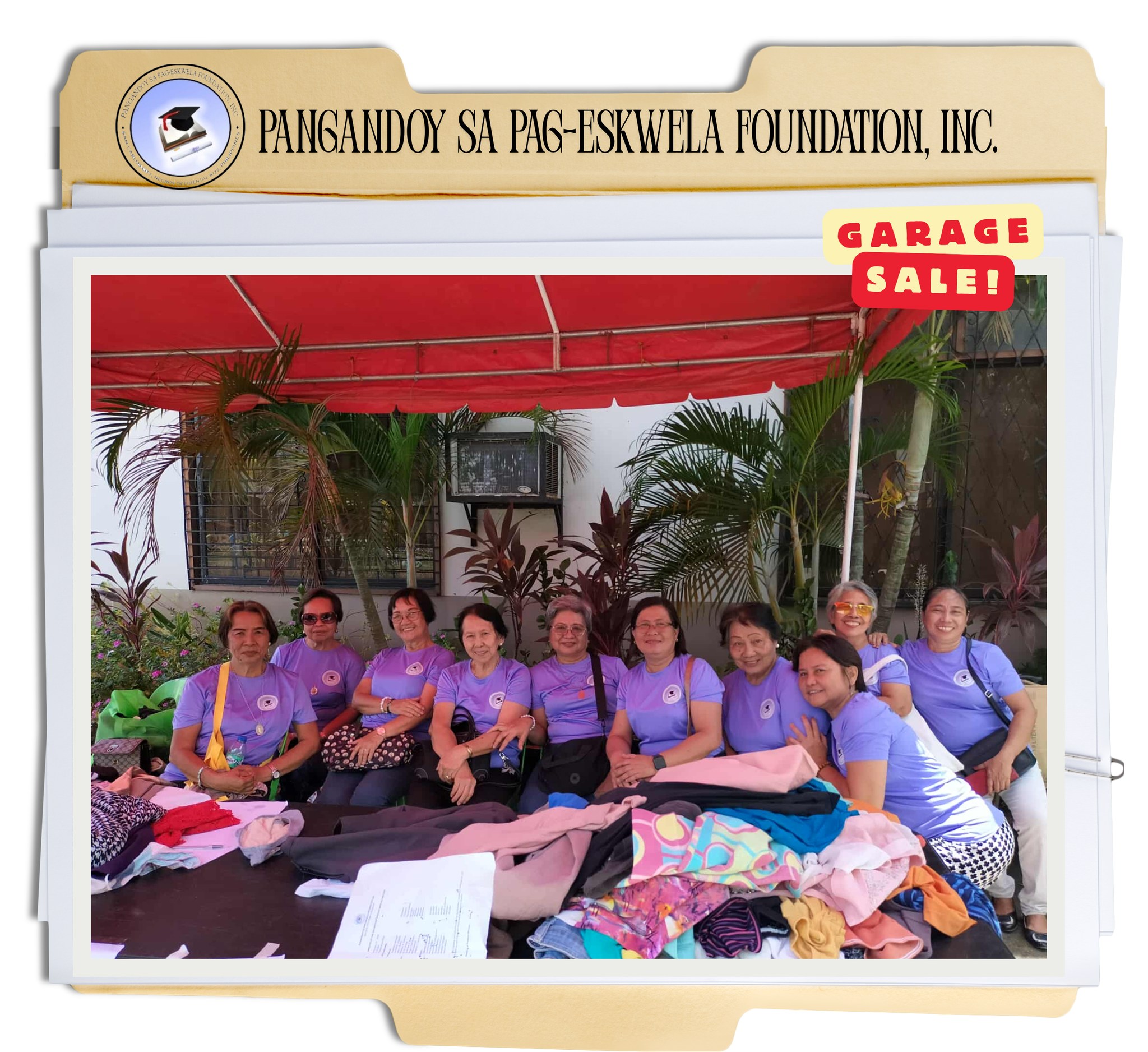 Pangandoy Sa Pag-Eskwela GARAGE SALE FOR A CAUSE WAS A SUCCESS!